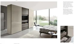 Clearance Armadio moderno Odeon   PREZZI OUTLET Armadi