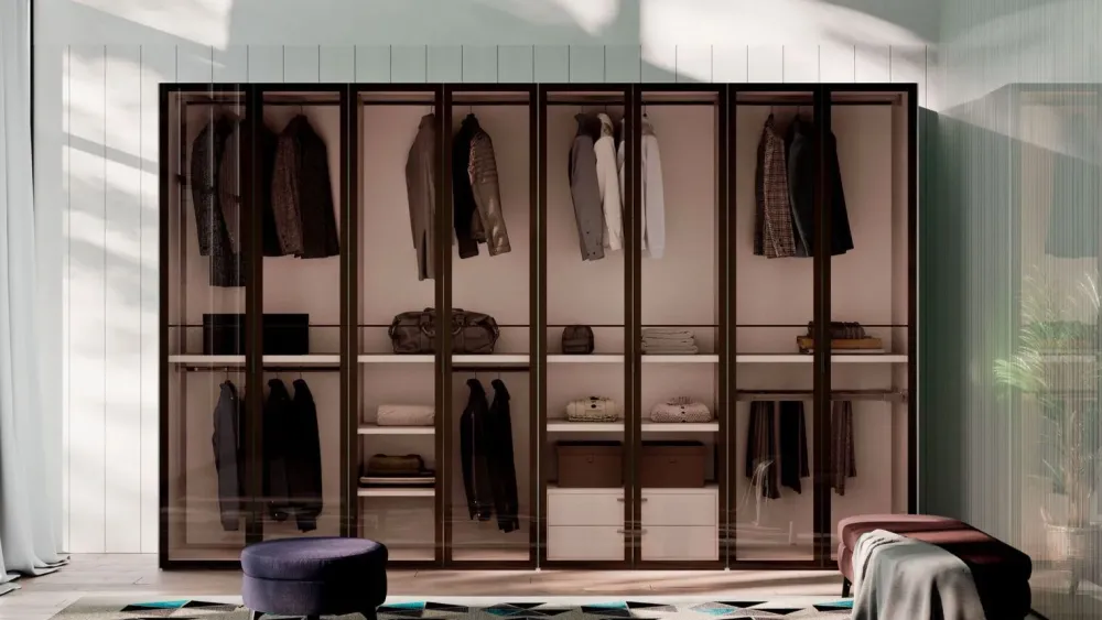 New Armadio light armadio battente con anta daly di A PREZZO SCONTATO 30% Armadi