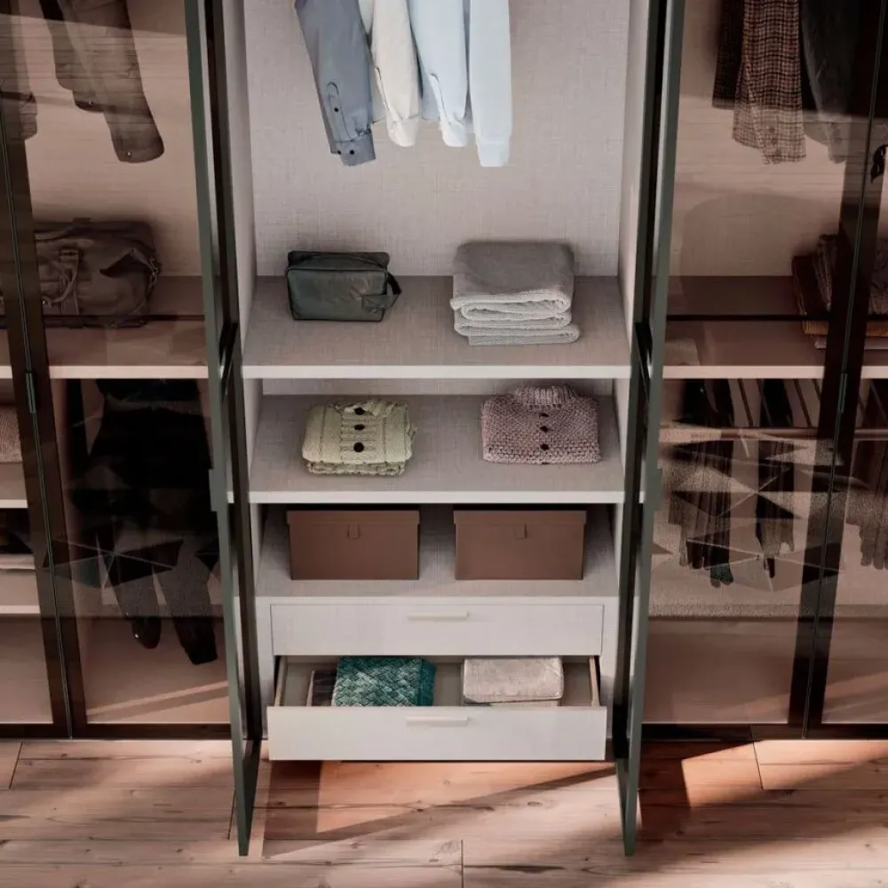 New Armadio light armadio battente con anta daly di A PREZZO SCONTATO 30% Armadi