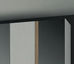 Collezione esclusiva Armadio Reflex oak con ante battenti SCONTATO a PREZZI OUTLET- Armadi