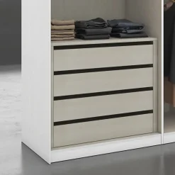 Collezione esclusiva Armadio Riga tv a sei ante a prezzo Outlet- Armadi