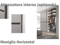Armadio modello Horizontal complanare A PREZZO SCONTATO 38%^Sangiacomo Best
