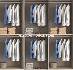 Collezione esclusiva Armadio scontato 48% modello Austin di- Armadi