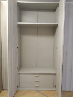 ZG Mobili Armadio scontato 31% modello Power rovere chiaro di- Armadi