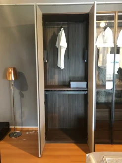 Online Armadio Wardrobe collection realizzato in laminato materico di scontato -40% Armadi