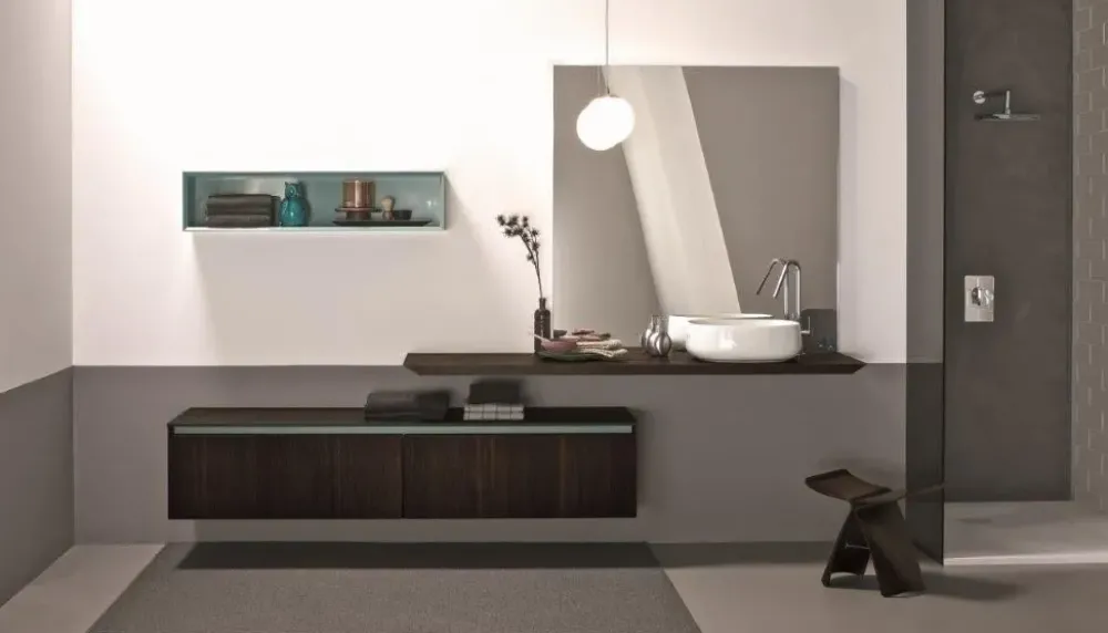 Best Arredamento bagno: mobile Quarantacinque 11530 in Offerta Outlet Mobili Bagno Sospeso