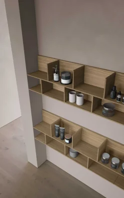 Baxar Arredamento bagno: mobile Block system soft c20 a prezzo Outlet- Mobili Bagno Sospeso