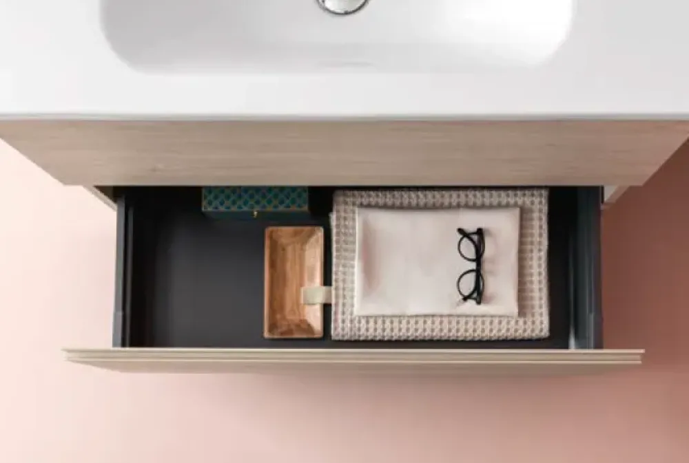 Compab Arredamento bagno: mobile Up002 con forte sconto- Mobili Bagno A Terra