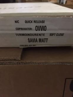 Online Arredamento bagno: mobile Nic design ovvio wc sospeso 003479067 + sedile verde 005437067 salvia opaco nuovo e imballato con forte sconto Mobili Bagno Sospeso