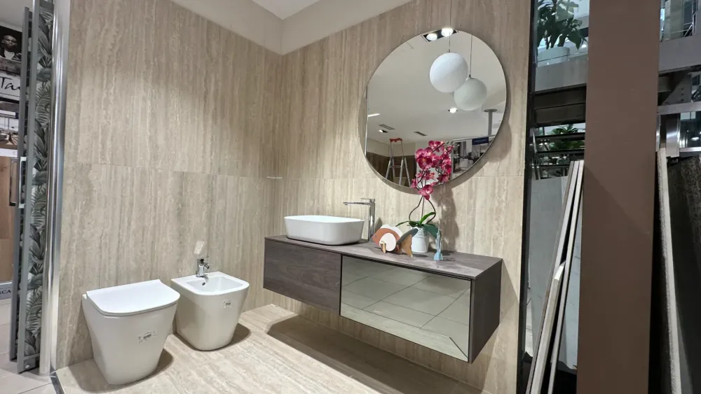 New Arredamento bagno: mobile Airy a prezzi convenienti Mobili Bagno Sospeso