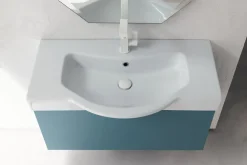 Best Arredamento bagno: mobile Azzurro a prezzi convenienti Mobili Bagno Sospeso