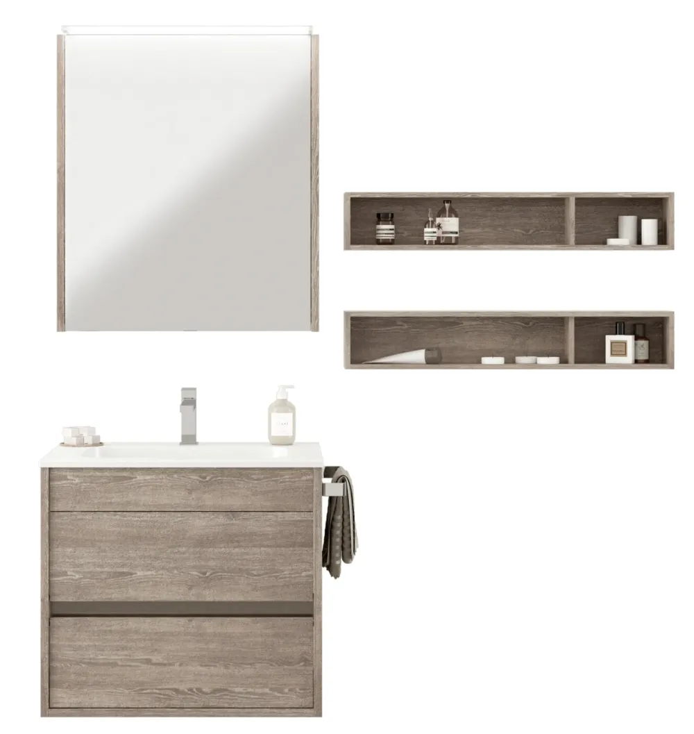 Arredamento bagno: mobile Duetto 07 in Offerta Outlet Mobili Bagno Sospeso