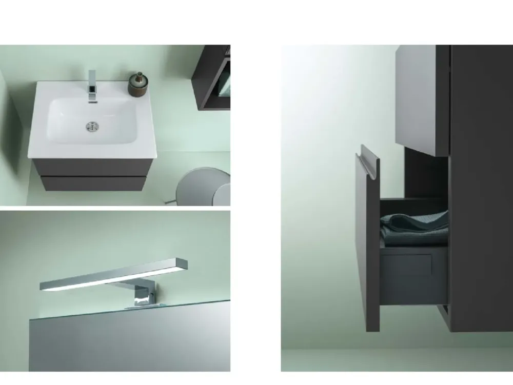 Arredamento bagno: mobile Up01 a prezzo scontato^Compab Hot