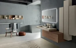 Outlet Arredamento bagno: mobile Composizione 109 bagno a prezzi outlet Mobili Bagno Sospeso