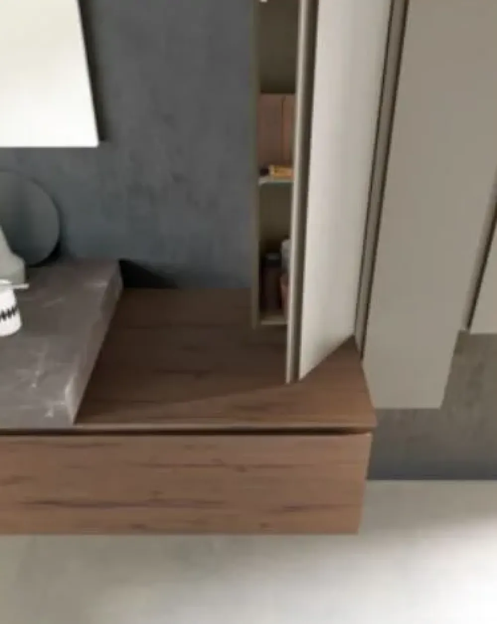 Outlet Arredamento bagno: mobile Composizione 109 bagno a prezzi outlet Mobili Bagno Sospeso