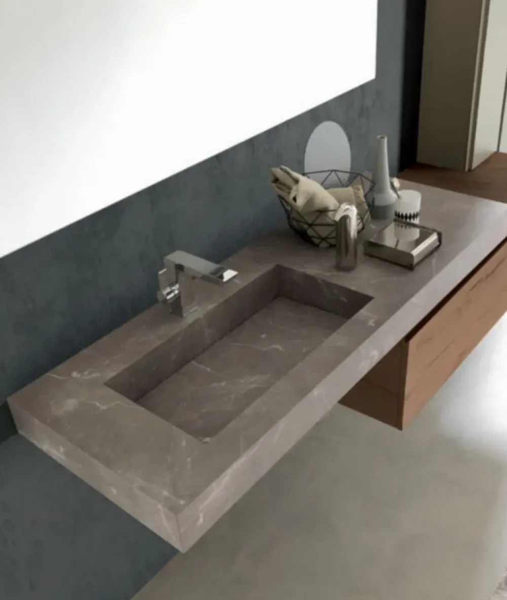 Outlet Arredamento bagno: mobile Composizione 109 bagno a prezzi outlet Mobili Bagno Sospeso