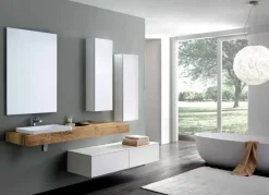 Hot Arredamento bagno: mobile Composizione 1 con forte sconto Mobili Bagno Sospeso