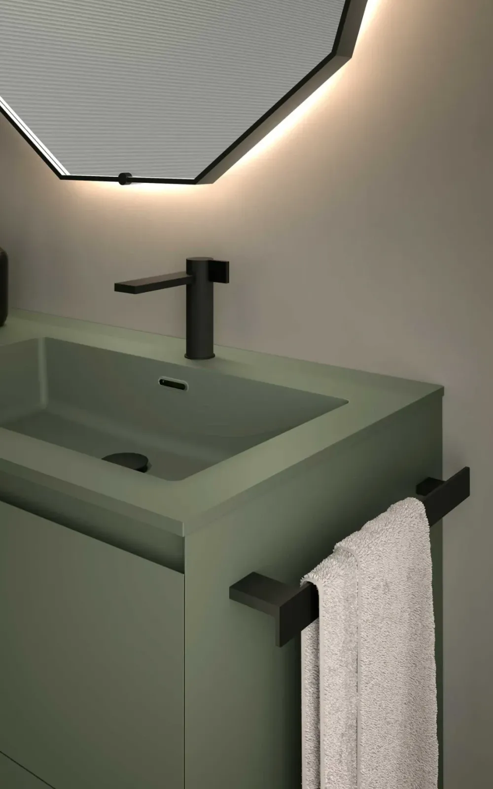 Baxar Arredamento bagno: mobile Block system soft c22 con forte sconto- Mobili Bagno A Terra