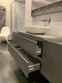 Arredamento bagno: mobile Cartabianca  con forte sconto Mobili Bagno Sospeso