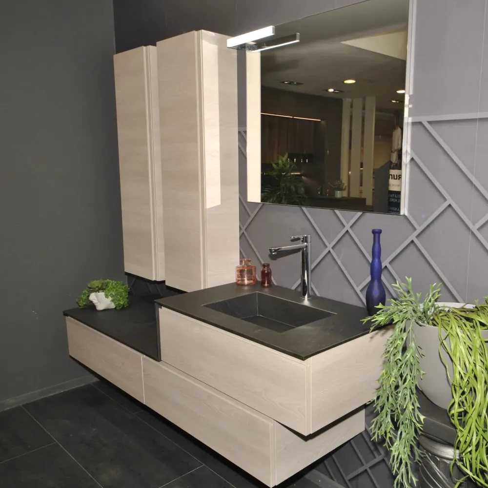 Compab Arredamento bagno: mobile B-go in Offerta Outlet- Mobili Bagno Sospeso