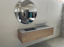 New Arredamento bagno: mobile Sky pregiati rovere antico a prezzi convenienti Mobili Bagno Sospeso