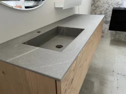 New Arredamento bagno: mobile Sky pregiati rovere antico a prezzi convenienti Mobili Bagno Sospeso