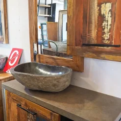 Hot Arredamento bagno: mobile Nuovi mondi cucine Mobile bagno  etno recicle vintage  a prezzi outlet Mobili Bagno A Terra