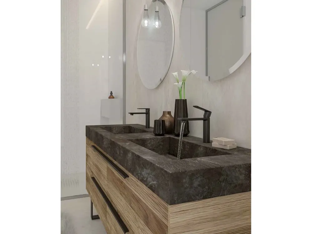 Legnobagno Arredamento bagno: mobile L04 a prezzo Outlet- Mobili Bagno A Terra