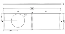 Hot Arredamento bagno: mobile Free zone  in Offerta Outlet Mobili Bagno Sospeso
