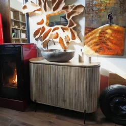 Arredamento bagno: mobile Mobile  bagno oval in vero legno  a prezzo scontato^Nuovi Mondi Collection Hot