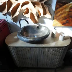 Arredamento bagno: mobile Mobile  bagno oval in vero legno  a prezzo scontato^Nuovi Mondi Collection Hot