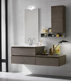 Compab Arredamento bagno moderno: mobile bagno sospeso in offerta- Mobili Bagno Sospeso