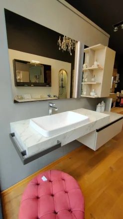 Cerasa ARREDO BAGNO : mobile SCONTATO in OFFERTA OUTLET - 50%- Mobili Bagno Sospeso