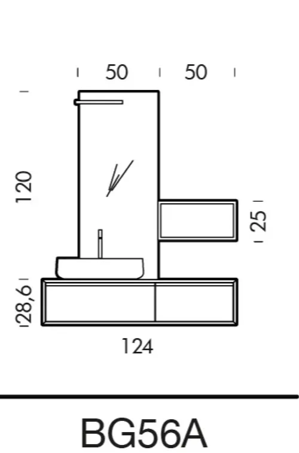 Compab ARREDO BAGNO : mobile SCONTATO 33%- Mobili Bagno Sospeso