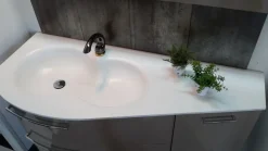 New Bagno sospeso in laccato lucido a prezzo OUTLET Mobili Bagno Sospeso