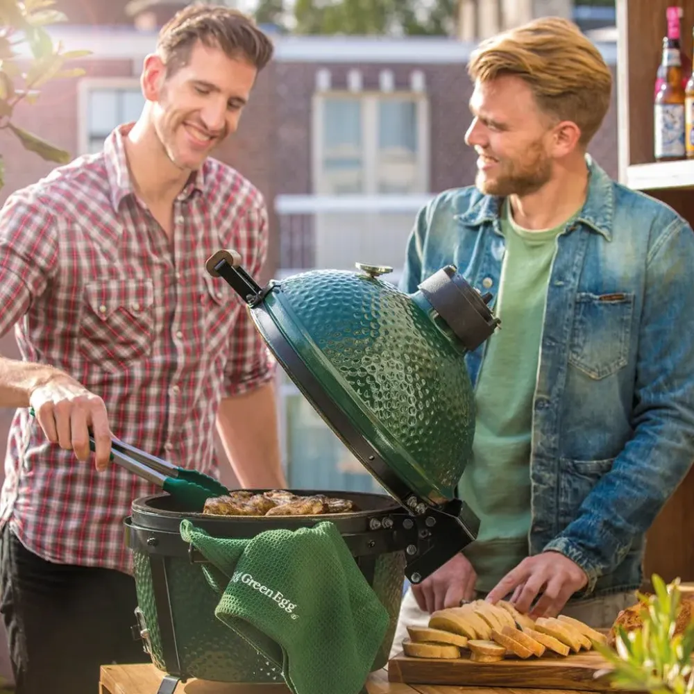 Collezione esclusiva Barbecue a marchio modello Barbecue mini max - cm 33 - big green egg a prezzo scontato- Barbecue