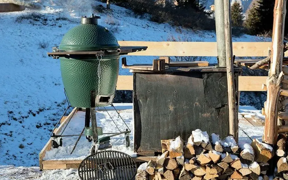 Barbecue Barbecue large - cm 46 con supporto - big green egg a prezzo Outlet^Collezione esclusiva Discount