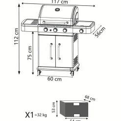 Cosma Outdoor living Barbecue Davis a prezzo Outlet- Barbecue