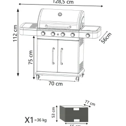 Cosma Outdoor living Barbecue Davis ad un prezzo davvero vantaggioso- Barbecue