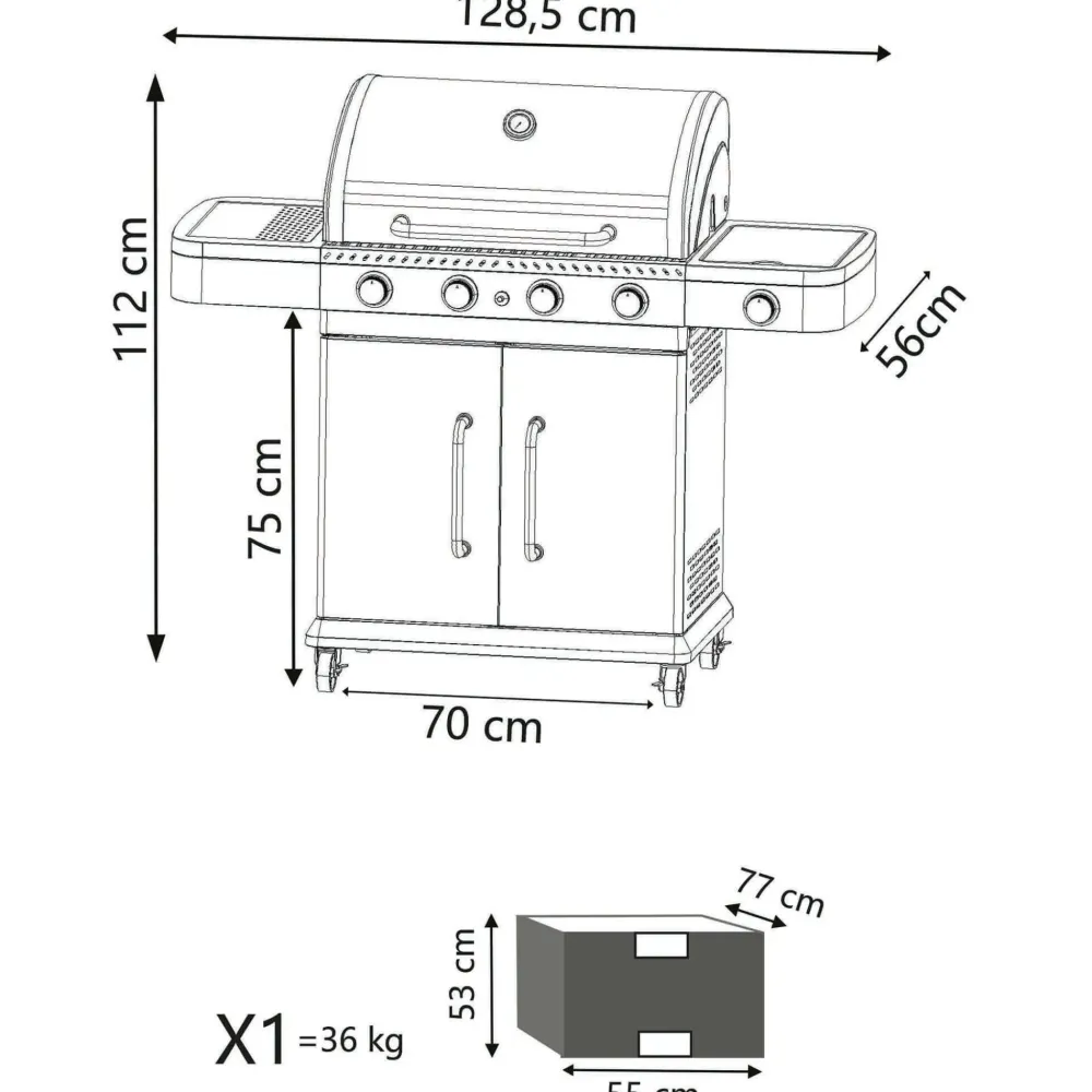 Cosma Outdoor living Barbecue Davis ad un prezzo davvero vantaggioso- Barbecue
