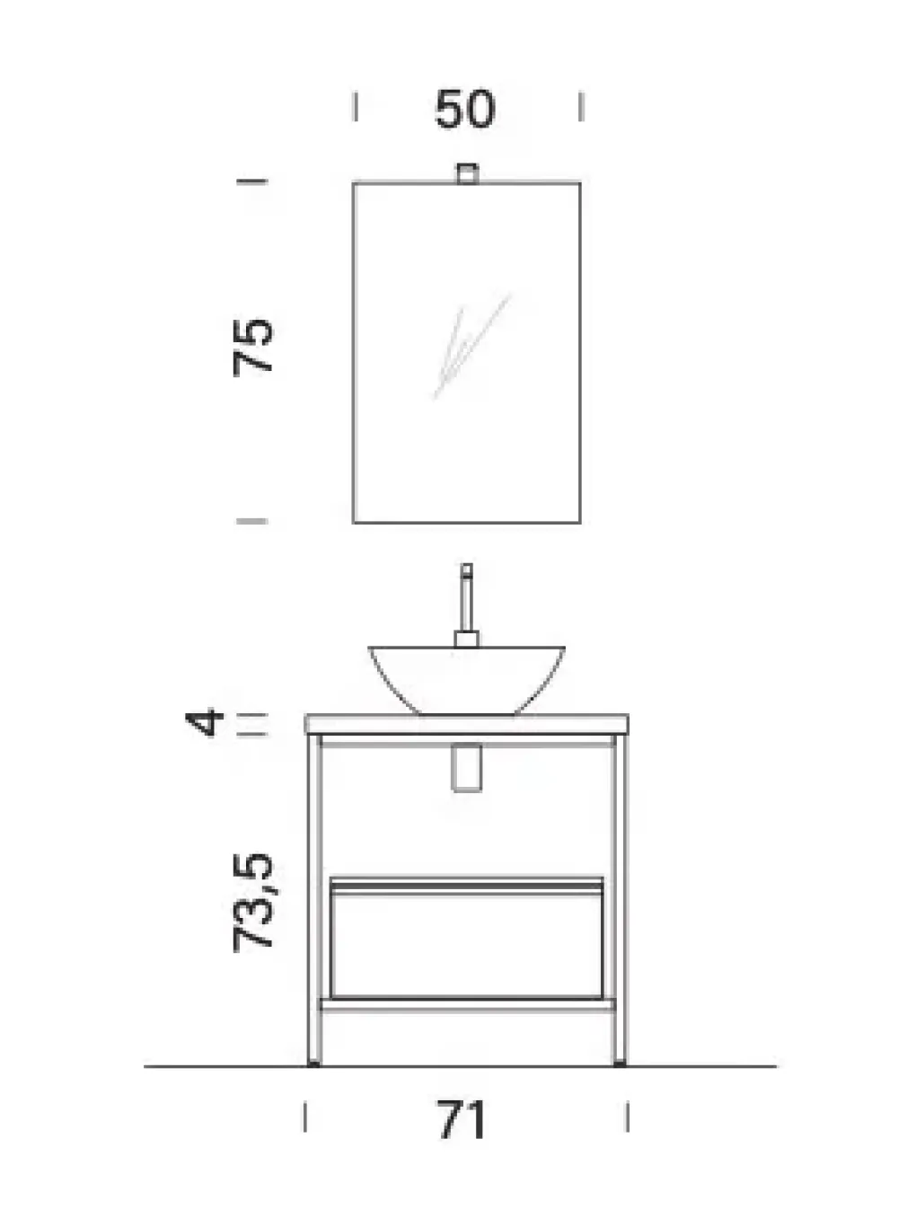 Bg029 : mobile da bagno A PREZZI OUTLET^Compab