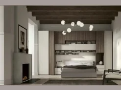 Clearance Camera completa Abitare Mobilstella in laminato a prezzo ribassato Camere Da Letto
