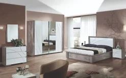 Camera completa Modello milano a prezzo ribassato in laccato lucido^Artigianale