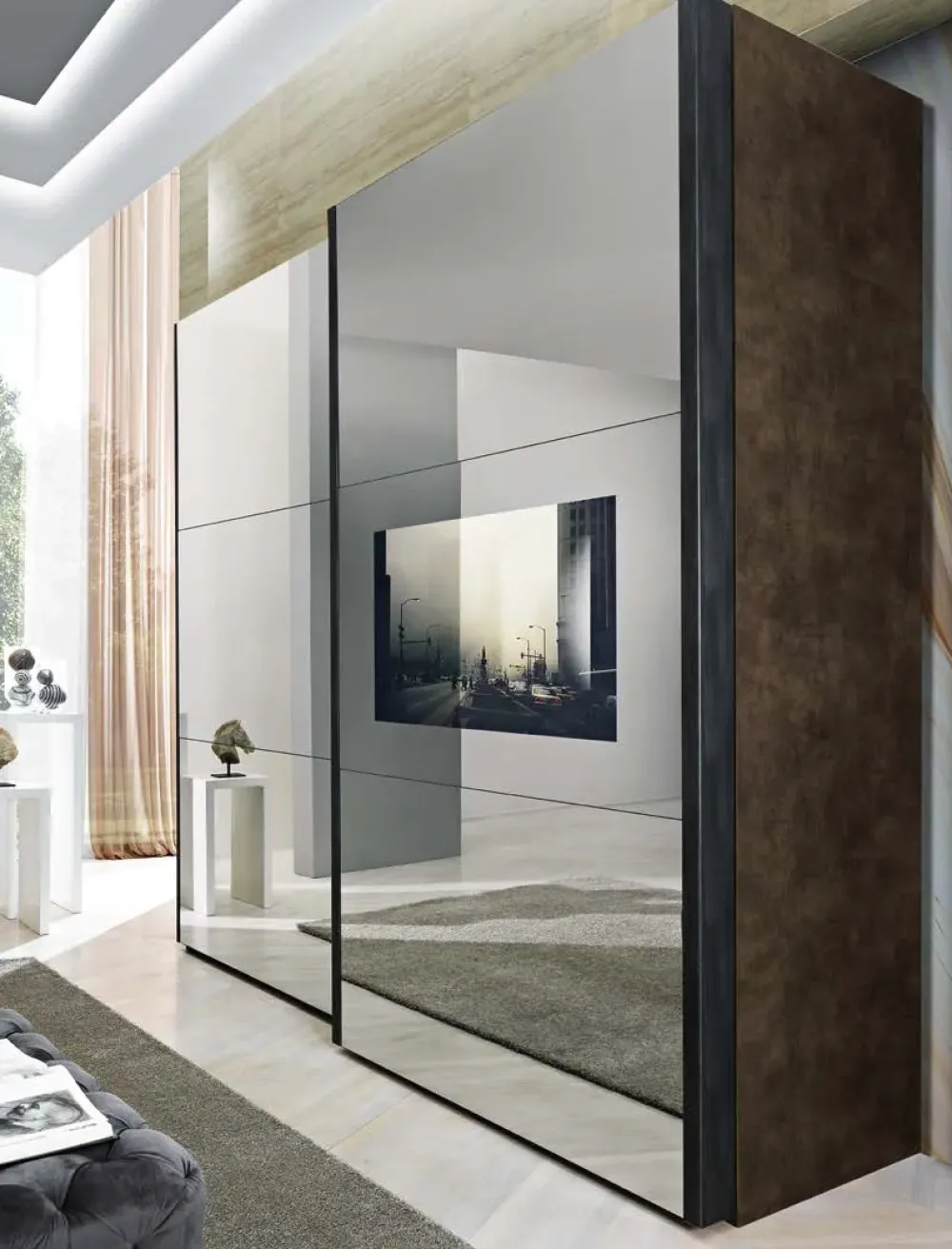 Mobilpiu Camera completa Incanto in legno a prezzo scontato- Camere Da Letto