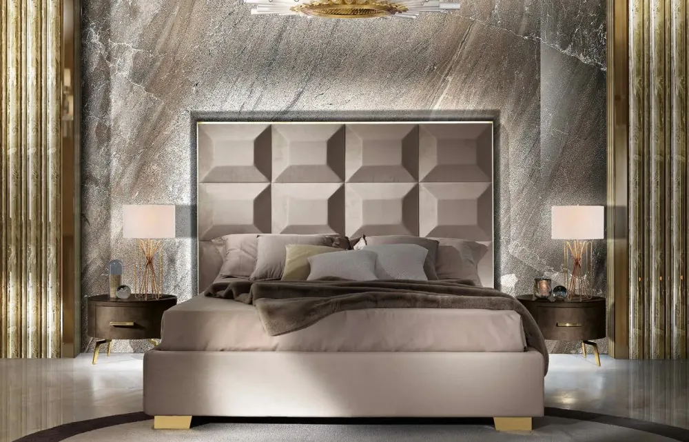 Mobilpiu Camera completa Incanto in legno a prezzo scontato- Camere Da Letto