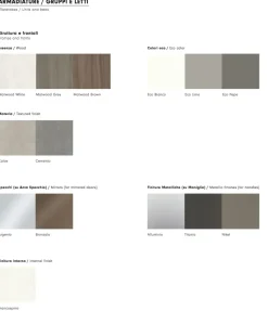 Camera completa Mdcsm 301 a prezzi outlet Camere Da Letto