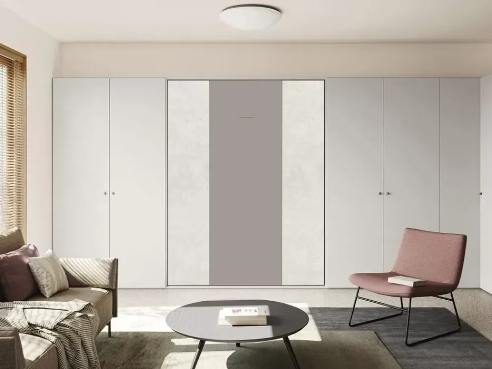 Artigiana letti Camera da letto 05 in laminato a prezzo scontato- Camere Da Letto