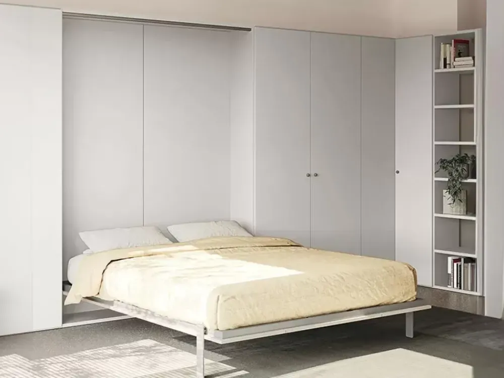 Artigiana letti Camera da letto 05 in laminato a prezzo scontato- Camere Da Letto