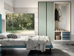 ZG Mobili Camera da letto 106 in legno a prezzo Outlet- Camere Da Letto