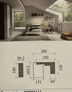 ZG Mobili Camera da letto 111 a prezzo ribassato- Camere Da Letto